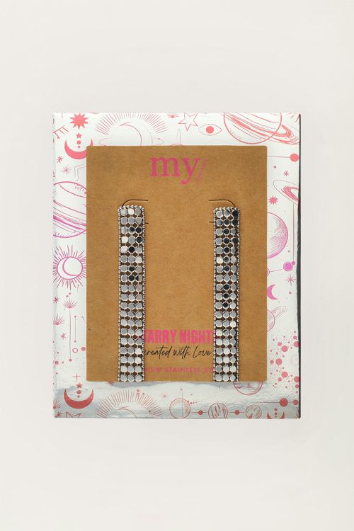 Starry statement oorhangers met coins