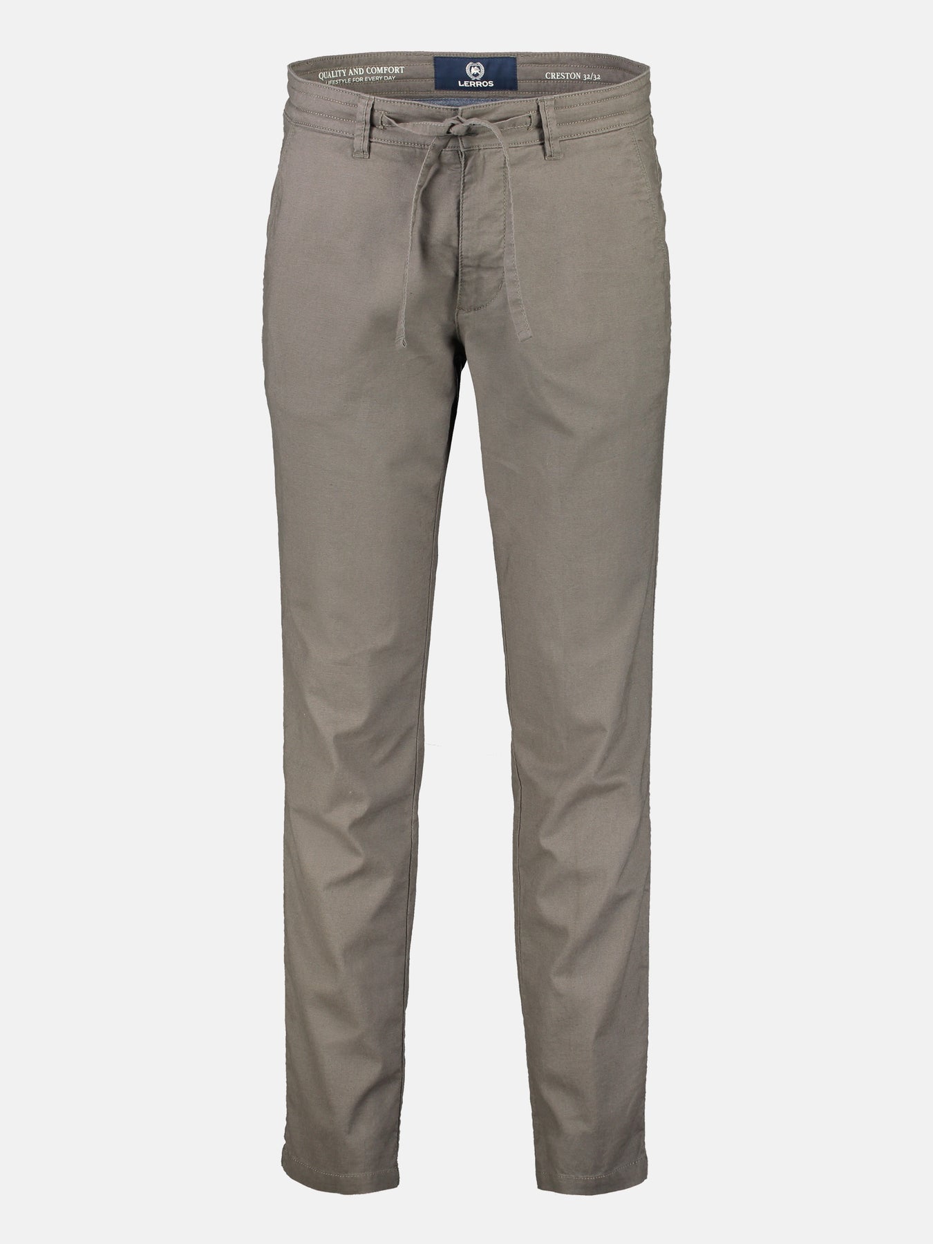 Baumwoll-Leinen Chino