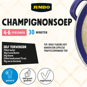 Jumbo Champignonsoep Verspakket 4-6 Personen