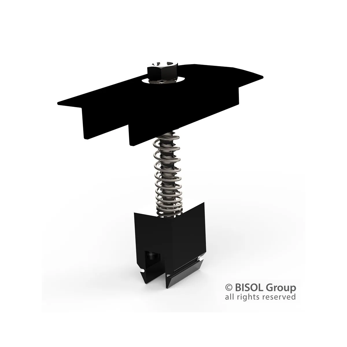 Bisol EasyMount Black Middle Clamp 30mm
