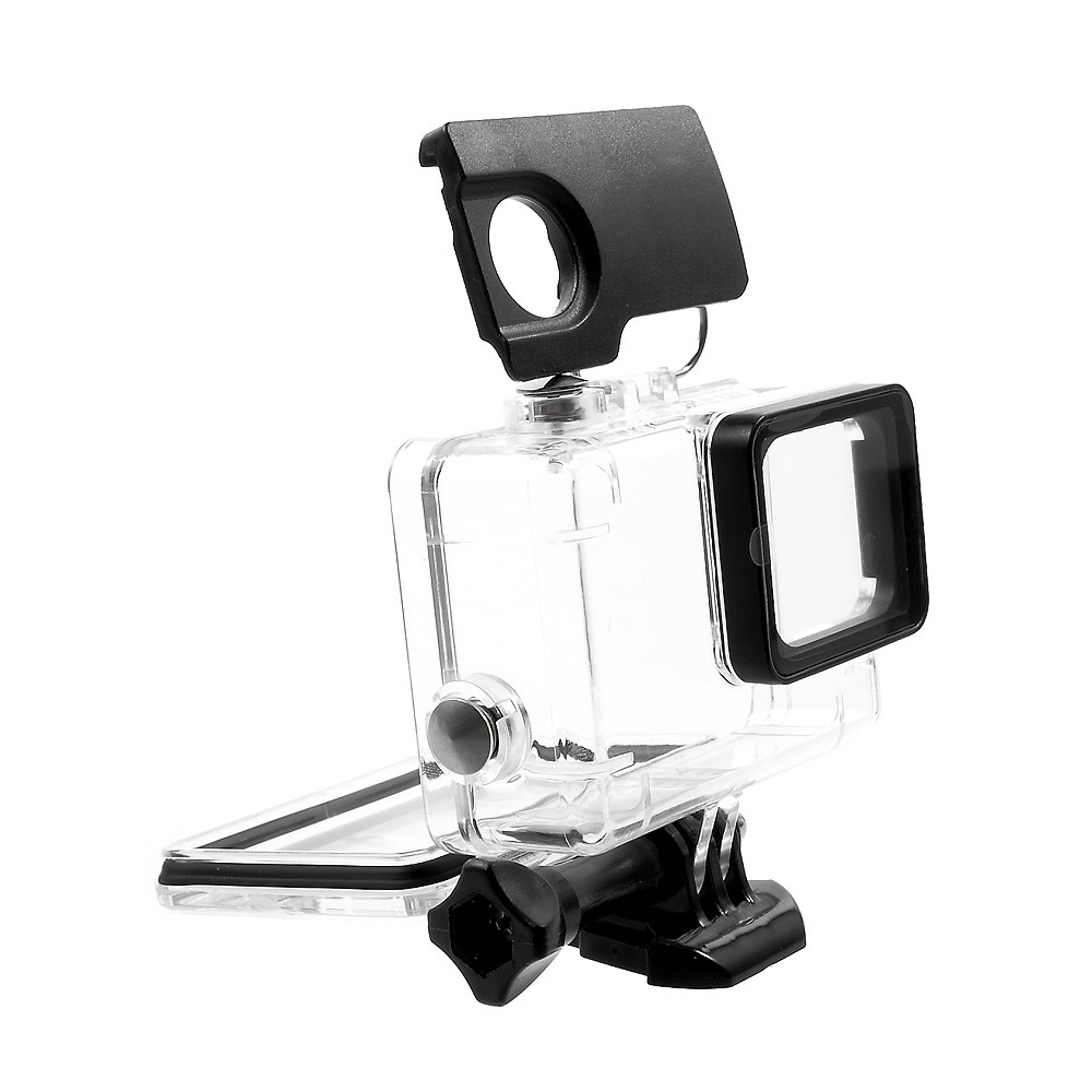 GoPro Hero 7 Black / 6 Black / 5 / 5 Black Unterwasser Case (45m) Taucher Schutzgehäuse - Transparent