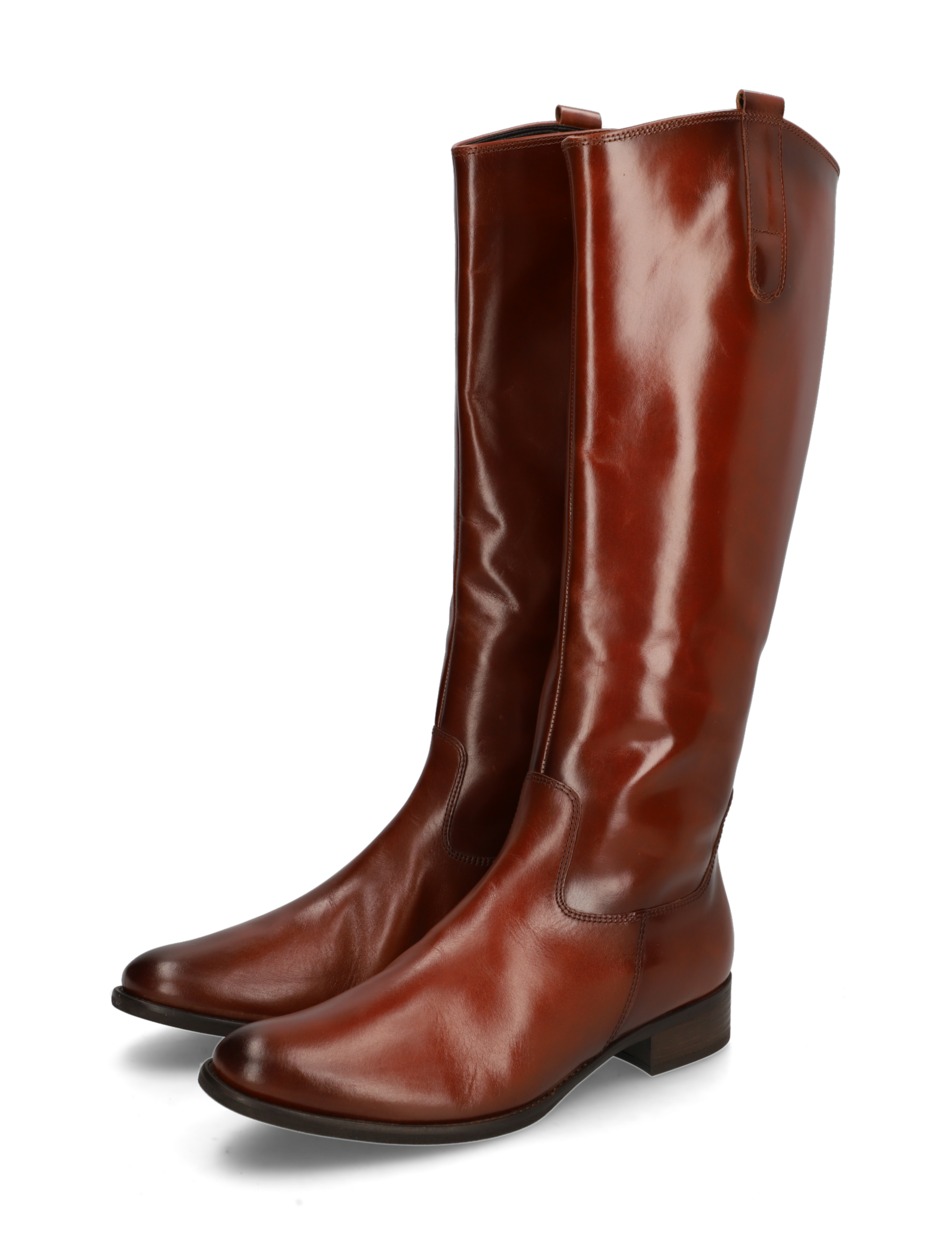 Glattleder Stiefel