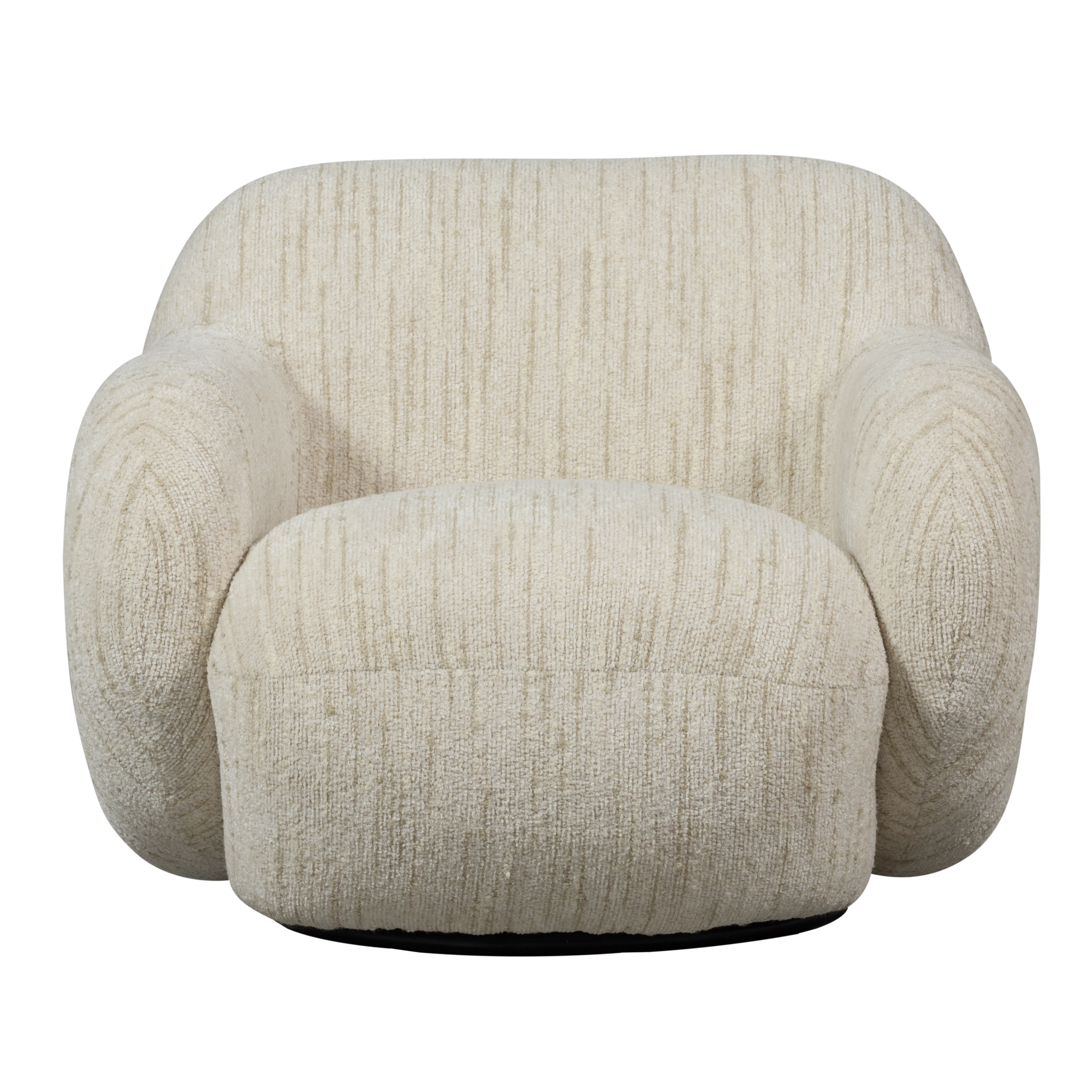 Folke Fauteuil - Chenille - Naturel Melange