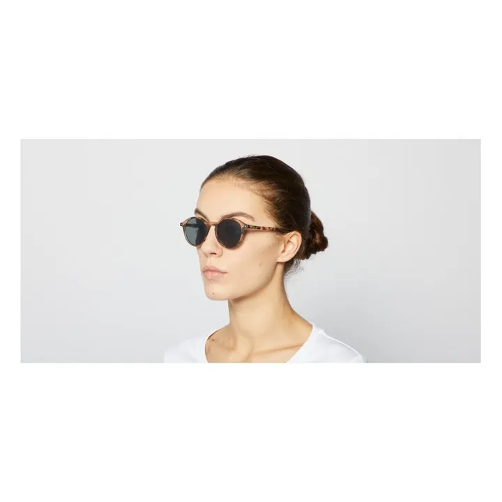 IZIPIZI Lunettes de Soleil #D Tortoise - Collection Adulte | Beige