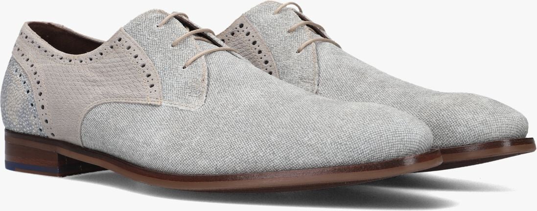 FLORIS VAN BOMMEL grijze floris van bommel nette schoenen sfm-30361