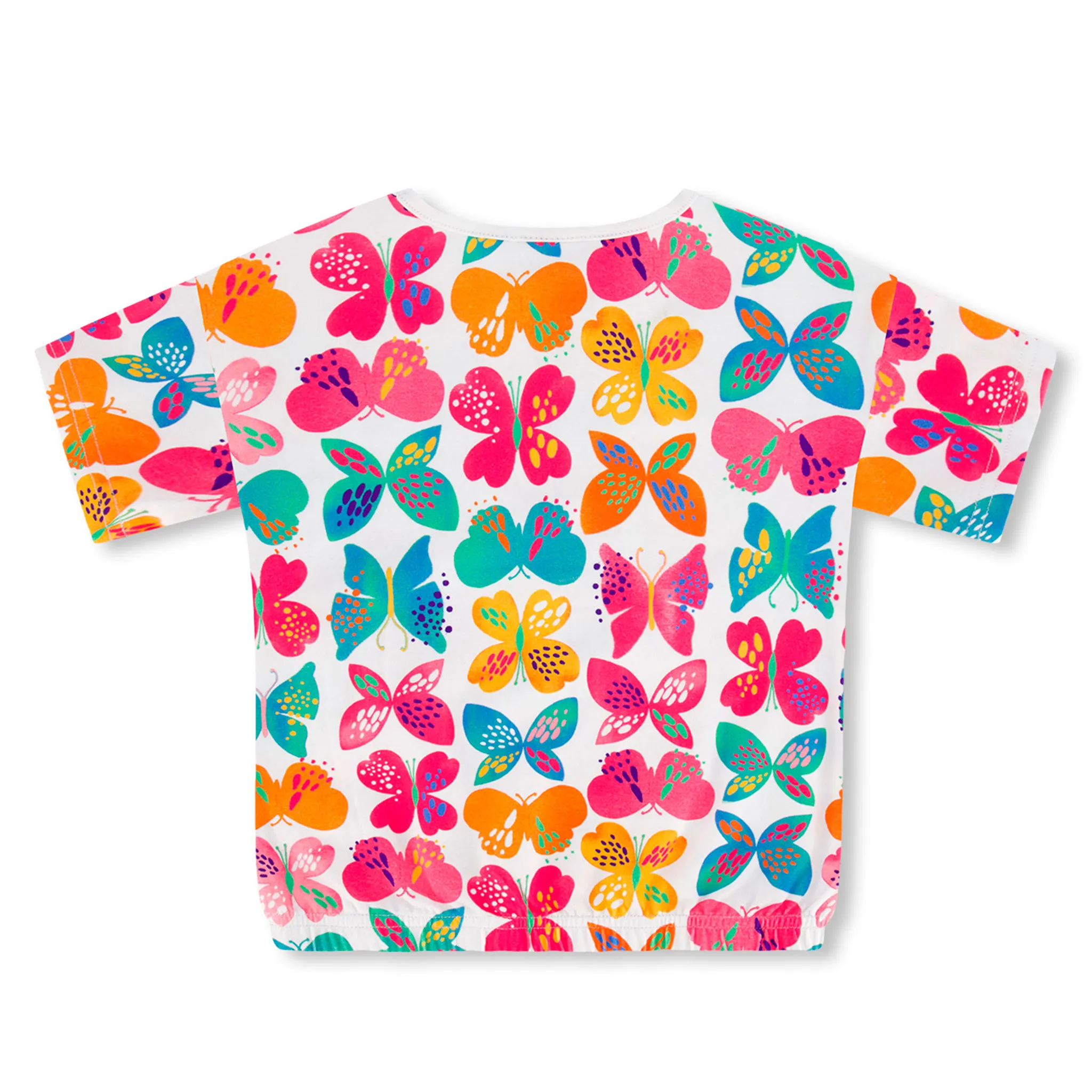 Deux par Deux T-shirt Imprimé Papillon 3-6ans