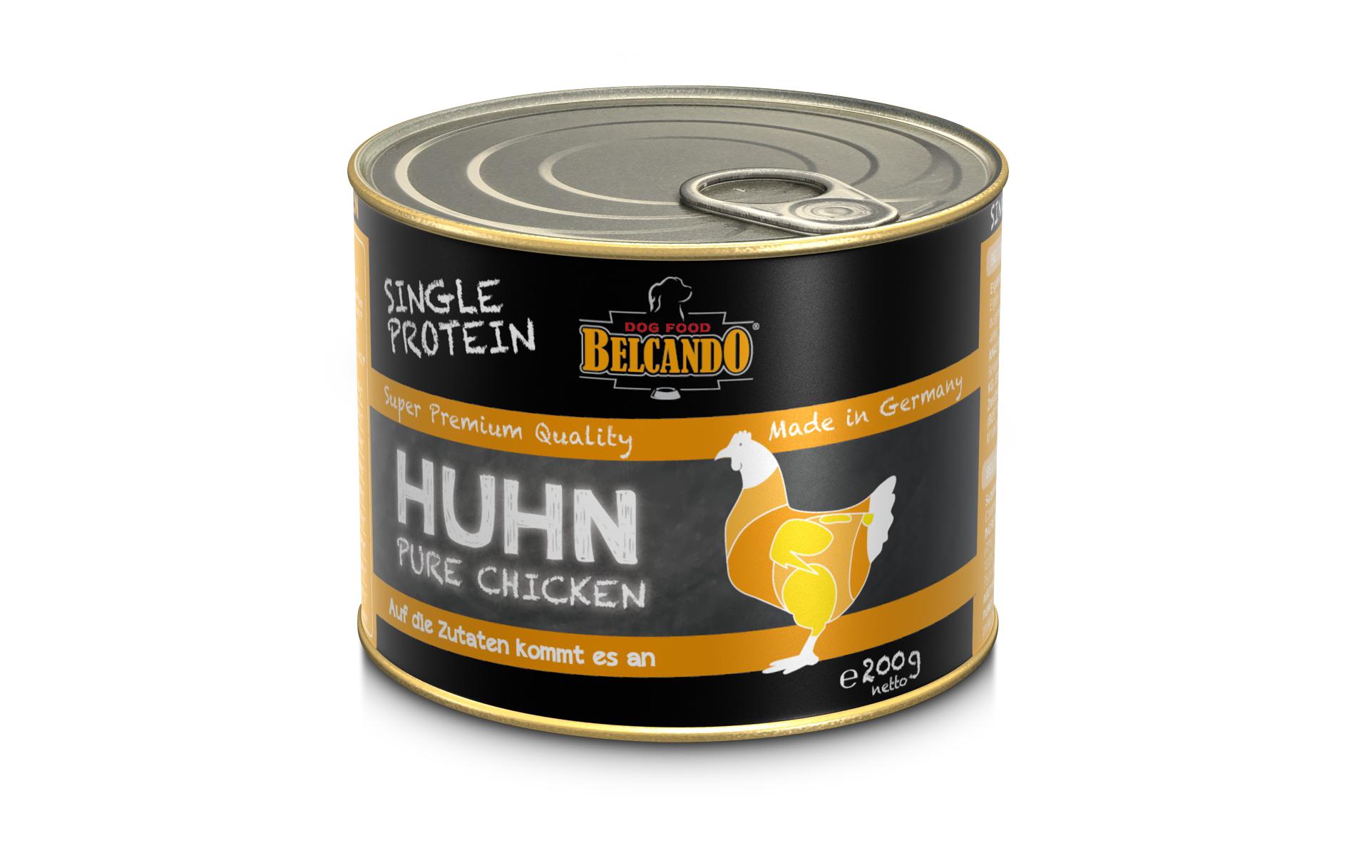 Nassfutter Single Protein Huhn, 200gErgänzungsfuttermittel für Hunde