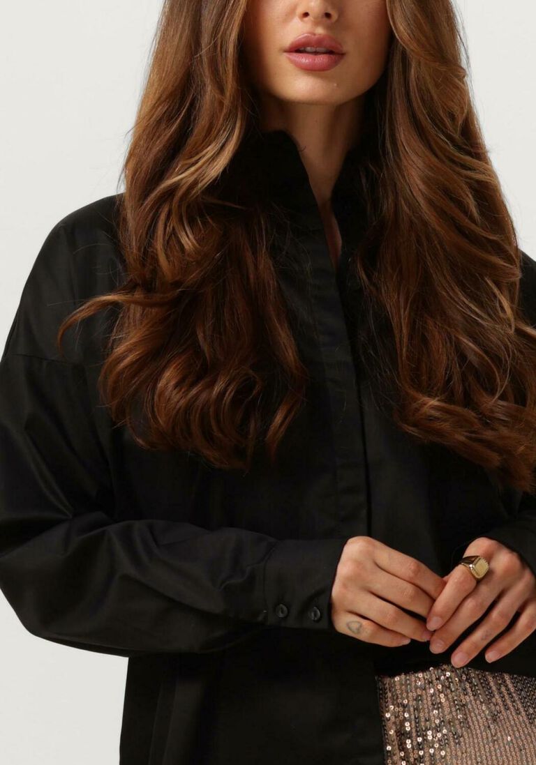 NOTES DU NORD zwarte notes du nord blouse kira