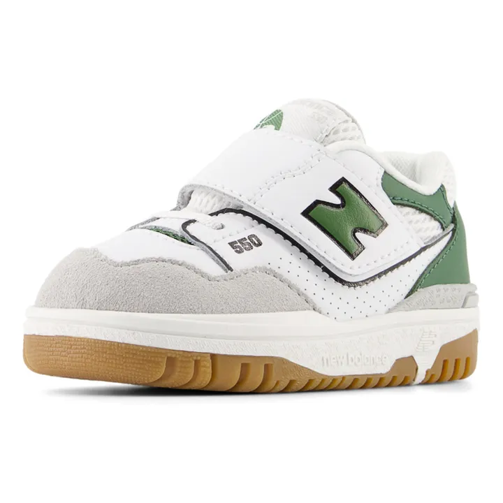 New Balance Baskets Lacets et Scratchs 550 | Vert