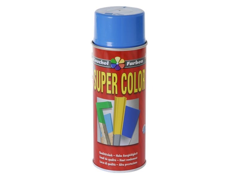 Knuchel Lack-Spray Super Color 400 ml Lichtblau 5012 Farb-Spraydose für den Aussen- und Innenbereich