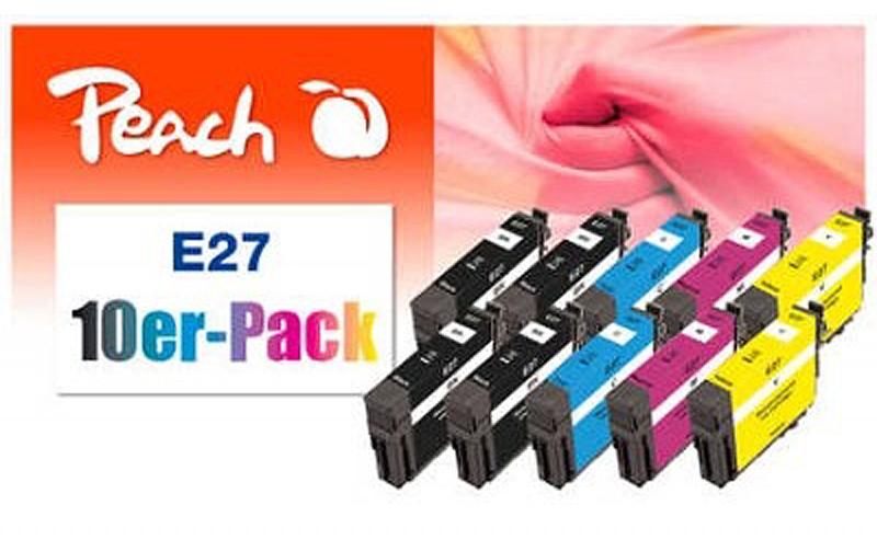 Tinte Epson Nr. 27 4x BK, je 2x C,M,YTintenset: 4x Schwarz und je 2x Magenta, Cyan, Yellow
