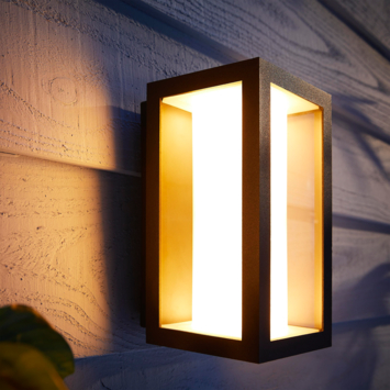 Philips Hue muurlamp Impress zwart - wit en gekleurd licht 16W - smal model