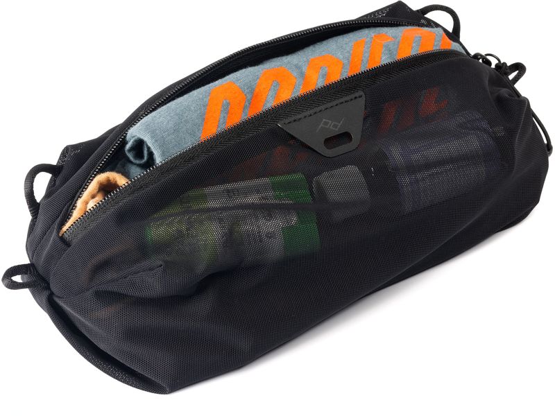 Peak Design Ultraleichter Mesh-Packwürfel XS Schwarz Minimalistische Organisationstasche