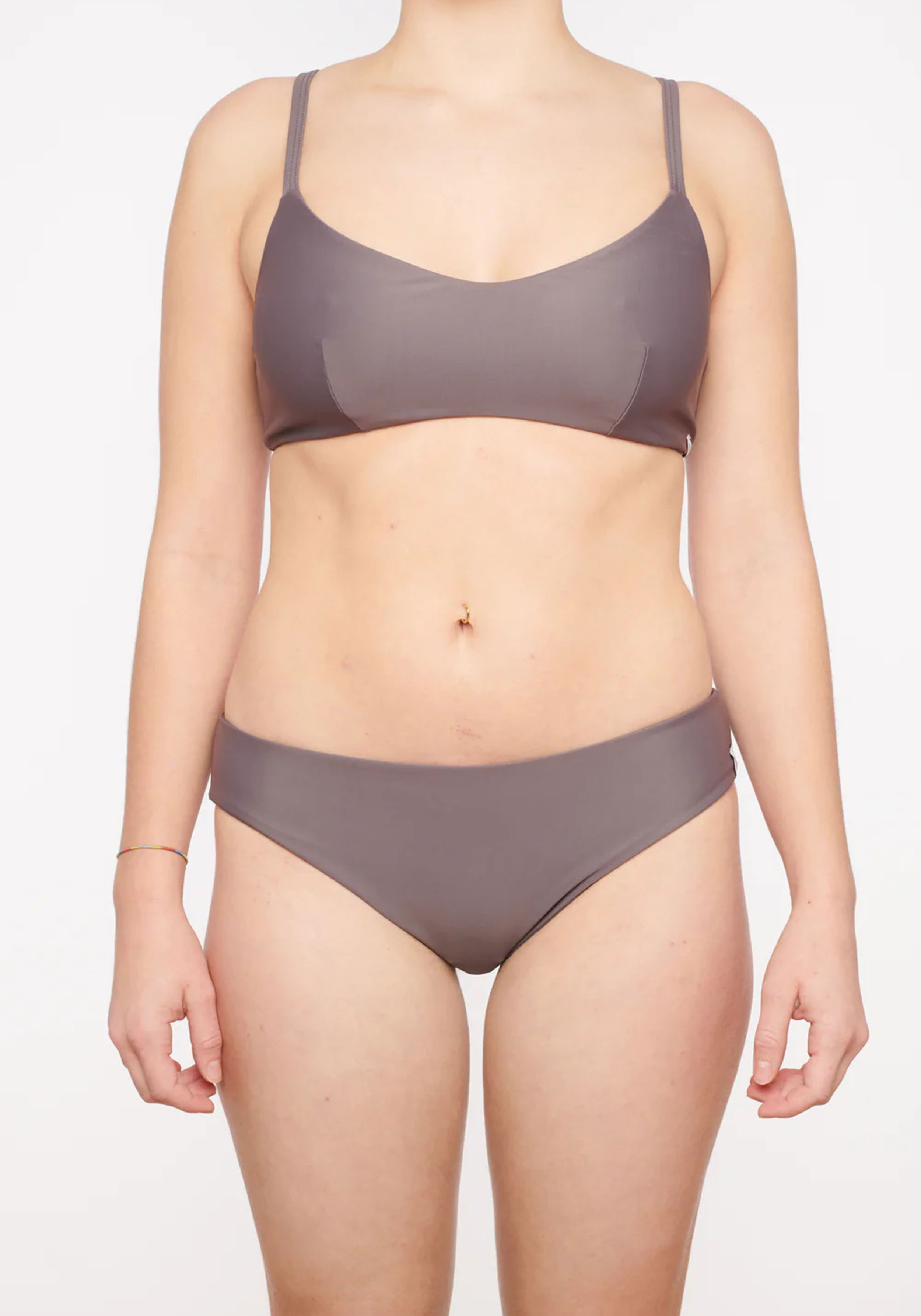 Neumuhle Bikini Top Biasca Net-Bikini Stone