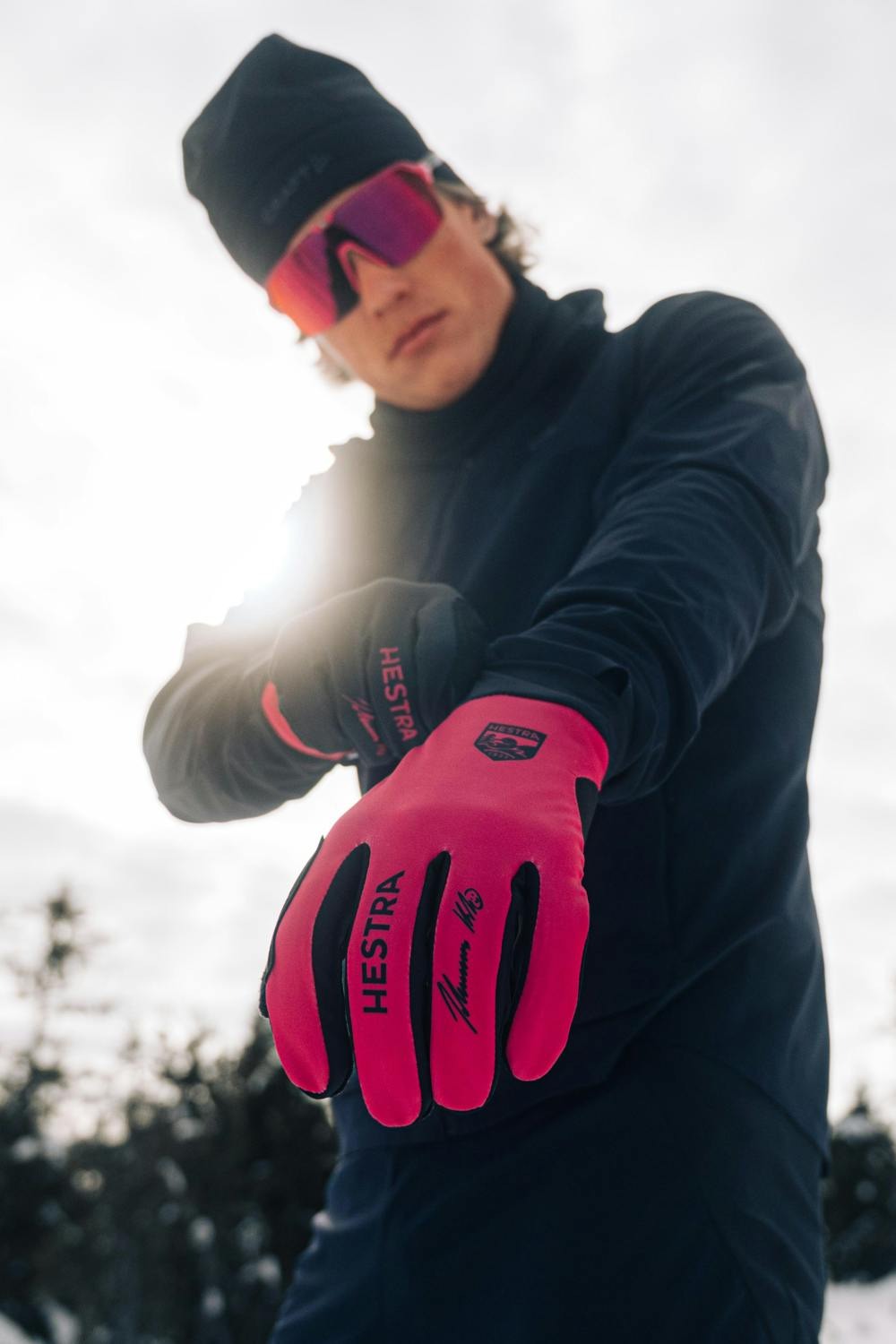 Klæbo Pro Model Gloves 100931/Black/Orchid