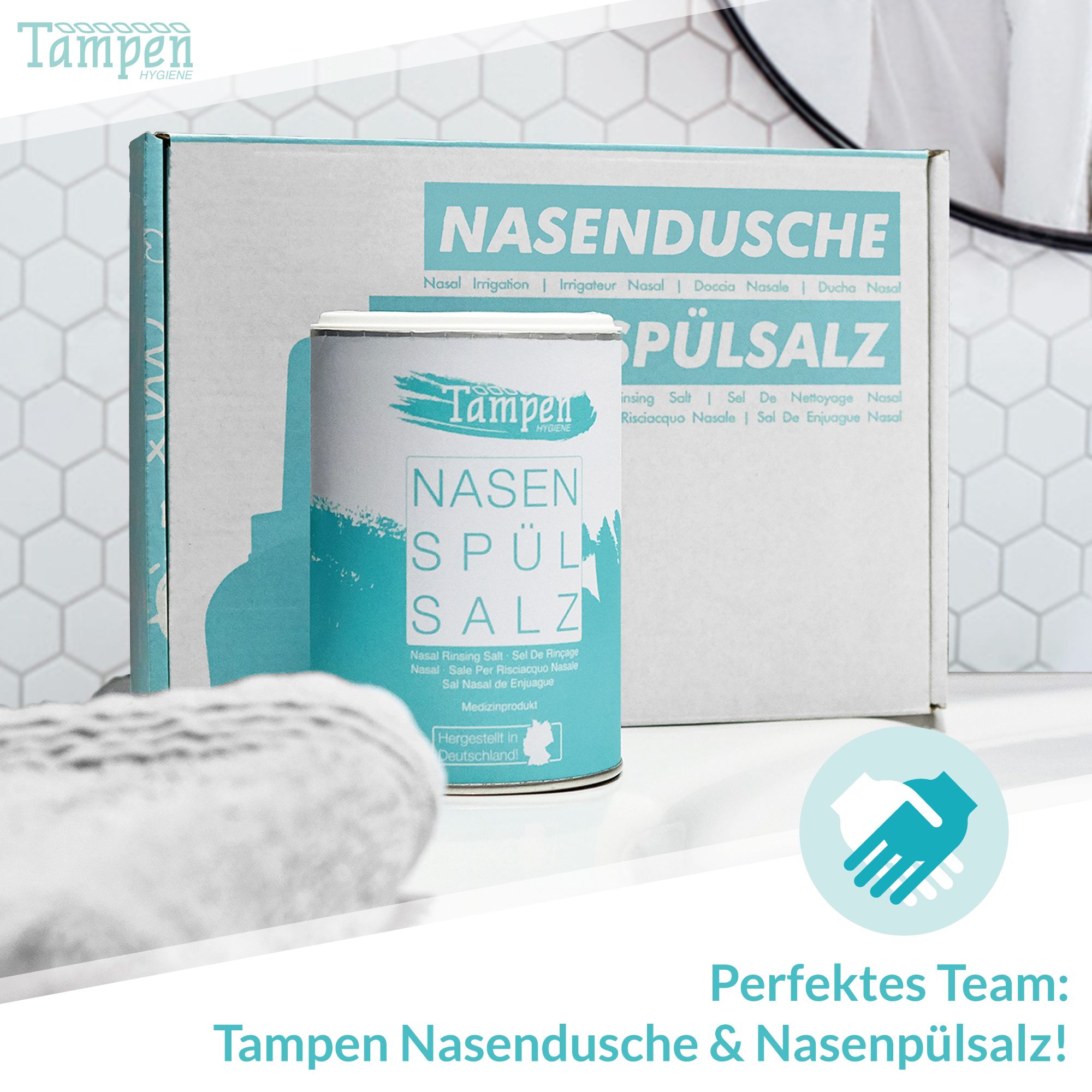 TAMPEN® Nasendusche Set