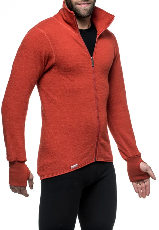 Woolpower Full Zip Jacket 400 Autumn Red