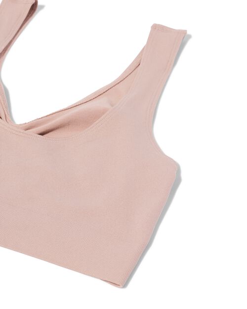brassière sans coutures femme non préformée beige