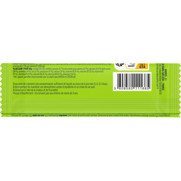 Barres énergétiques ANDROS BARRE PROTEINES POMME POIRE ABRICOT 50G
