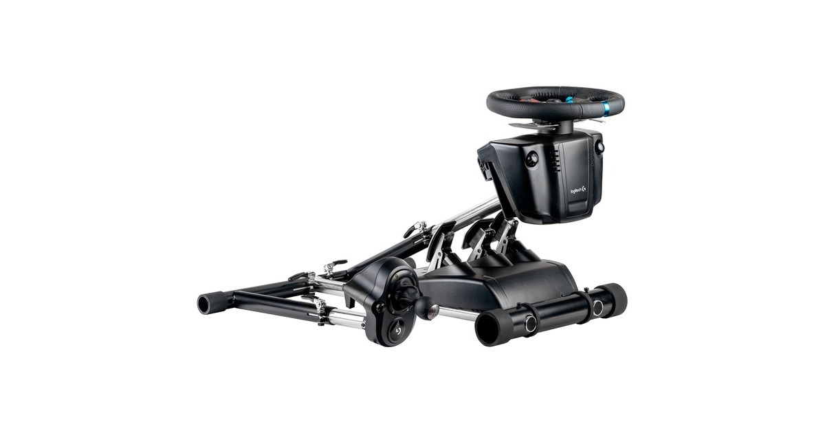 Wheel Stand ProDeluxe V2 + RGS houder  (Zwart, Voor Logitech G29 / G920 / G27 / G25 / G923, Incl. RGS)