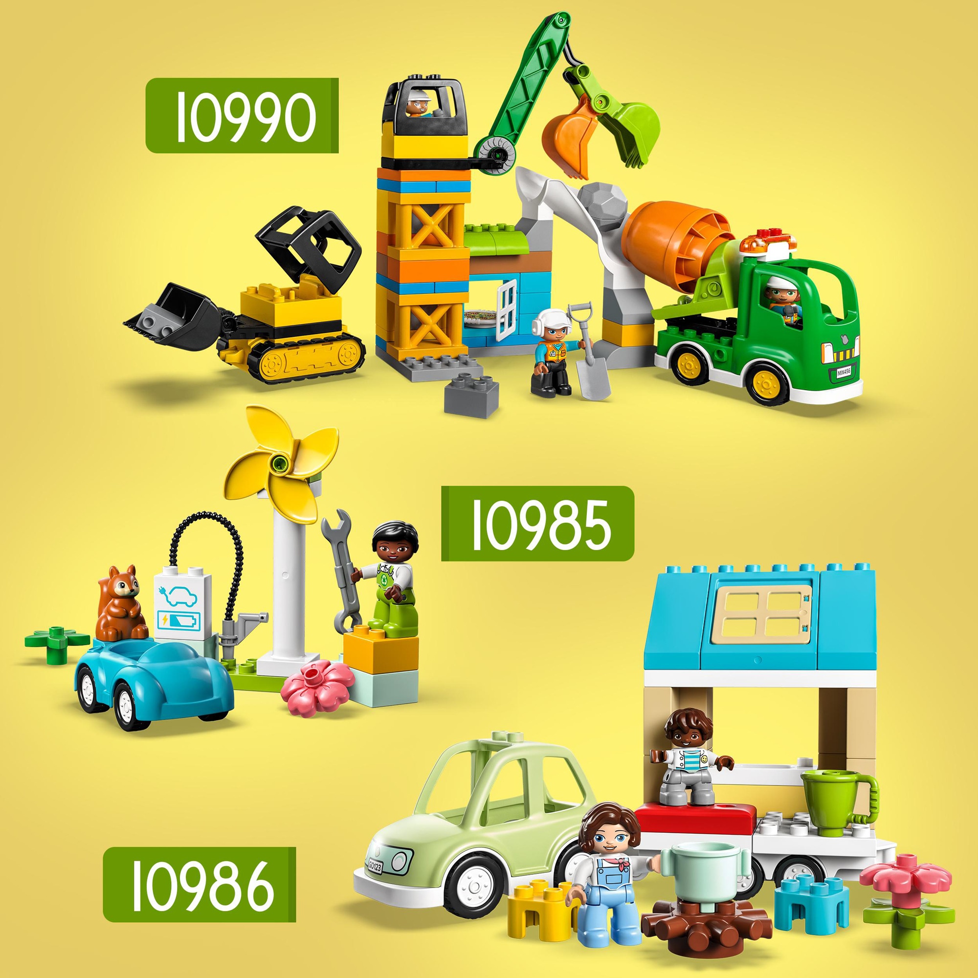LEGO Konstruktionsspielzeug DUPLO Zuhause auf Rädern