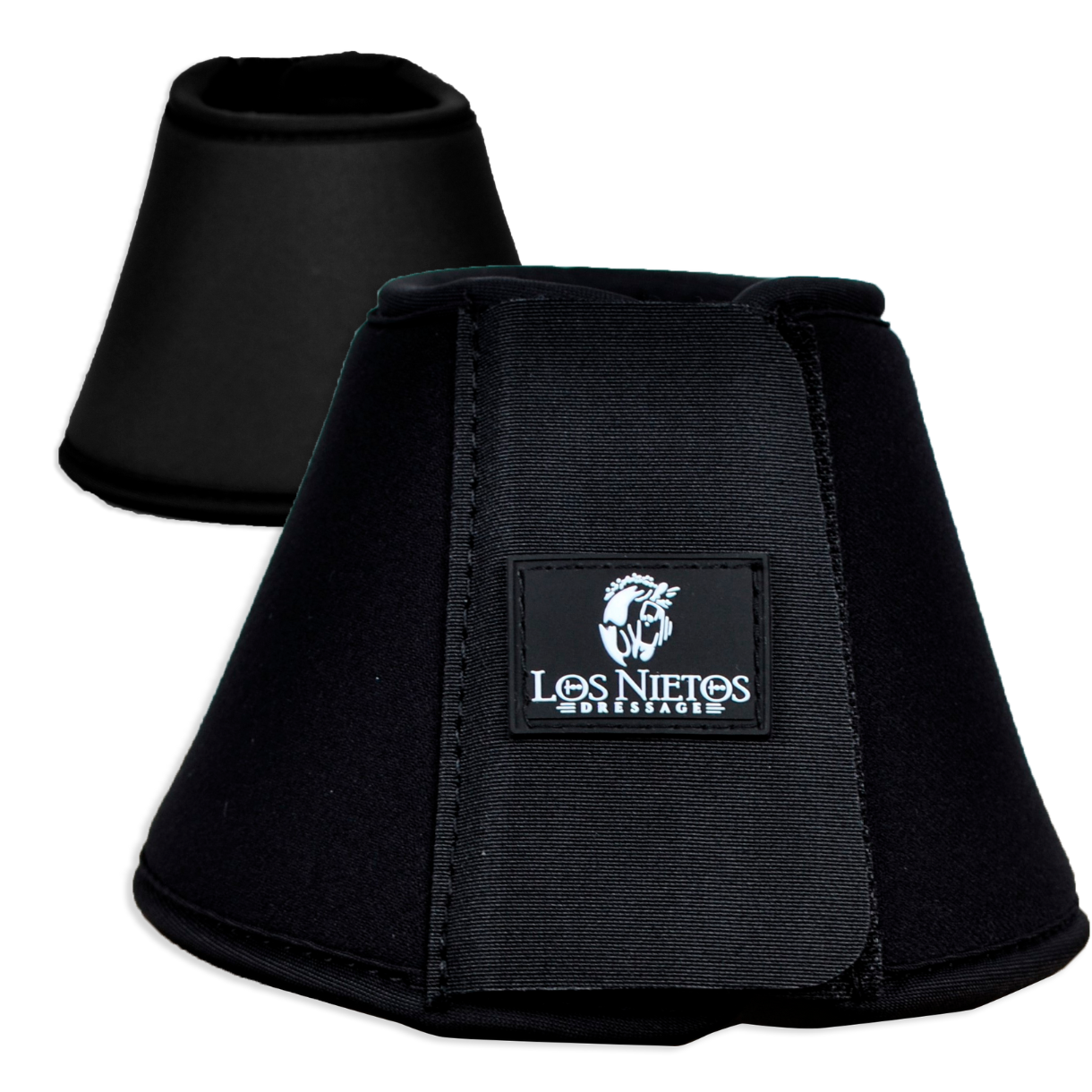 Sinos Softopren, conjunto de um par | Preto | Equipamento para Cavalos | Artigo de Selaria | Tradição Artesanal | Los Nietos