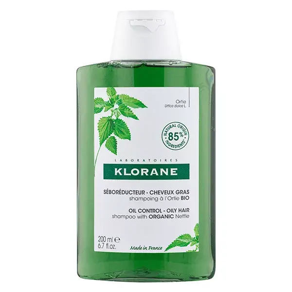 Shampoo Klorane Urtiga Redutor de Sebo 200ml
