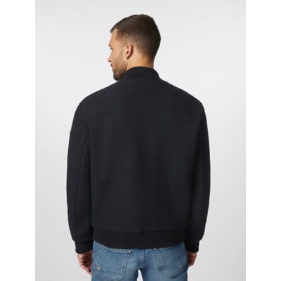 Herrenblouson Wolle, Schwarz