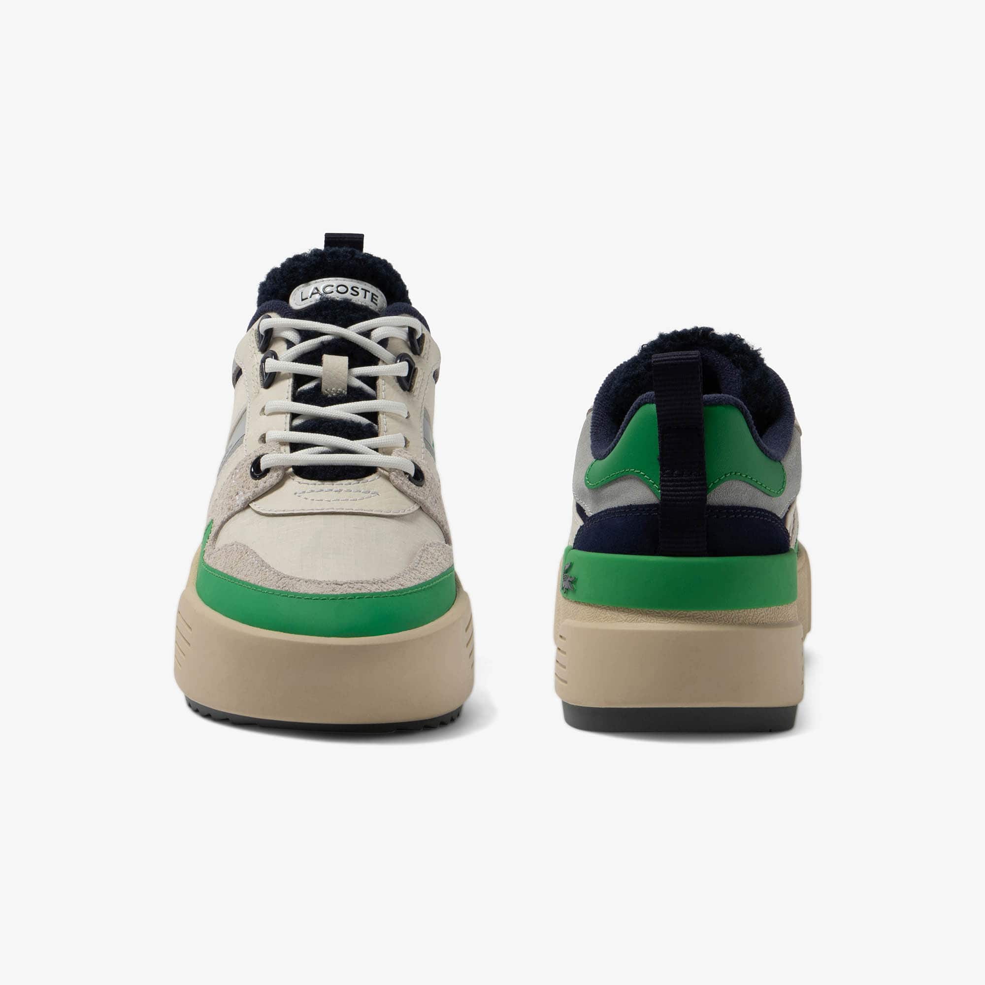 Sneakers Outdoor L002 Winter femme en cuir Outdoor - Blanc - Lacoste - Femme