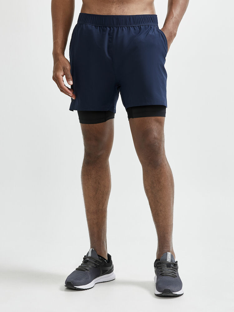 Craft Adv Essence 2in1 Stretch Shorts Blaze