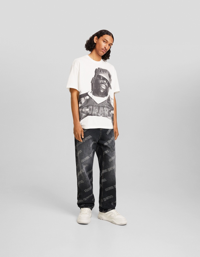 calças jeans largas