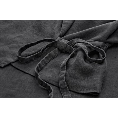 Damen-Wickelblazer kurz, Anthrazit