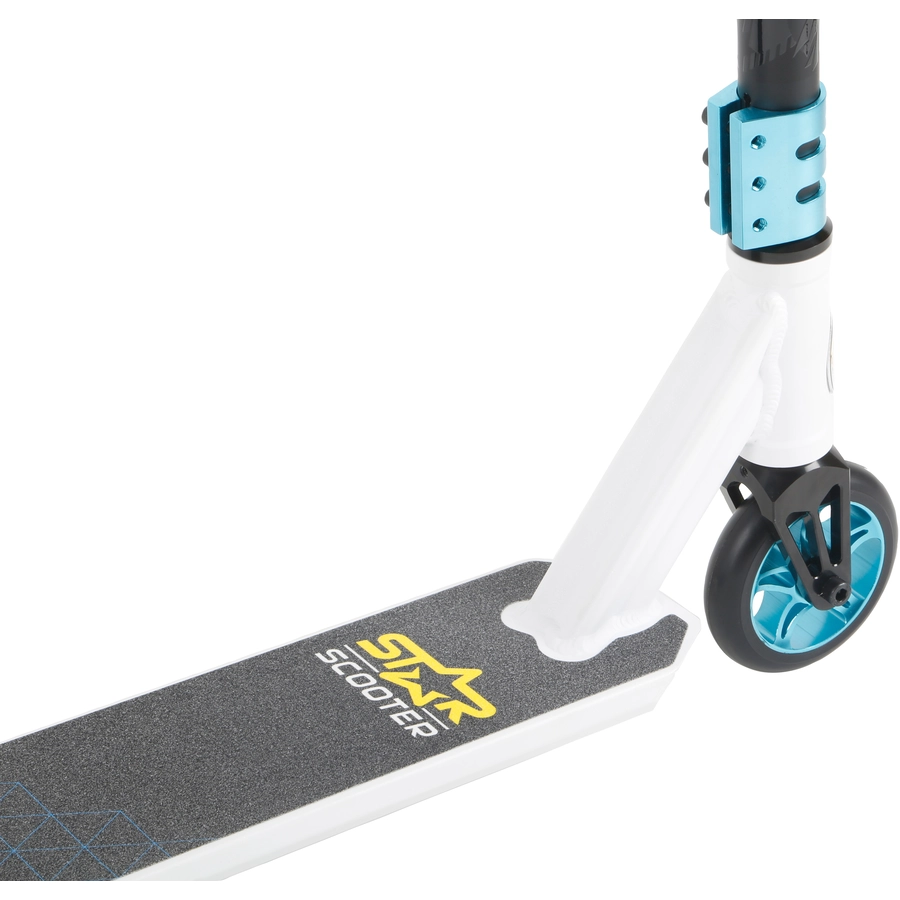 Star Scooter Roller Stunt Trick 110mm Semi Prof weiß