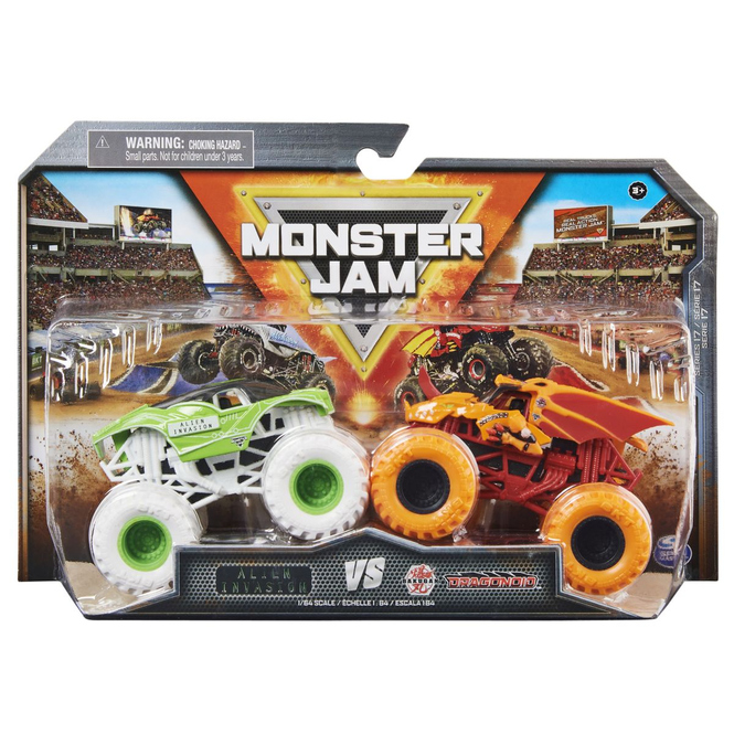 Truck Monster Jam 2-Pack - Maßstab 1:64