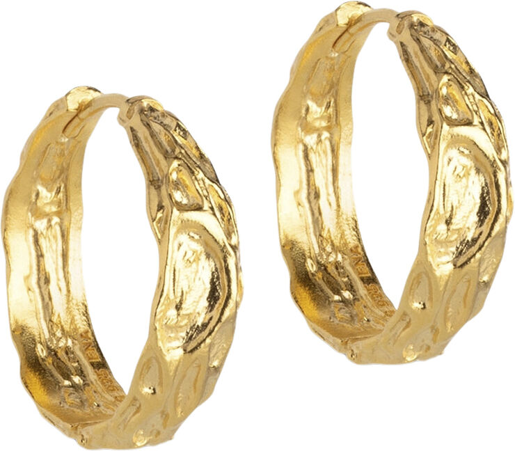 ENAMEL Copenhagen Hoops, Nela 20 mm 925s/gp/m