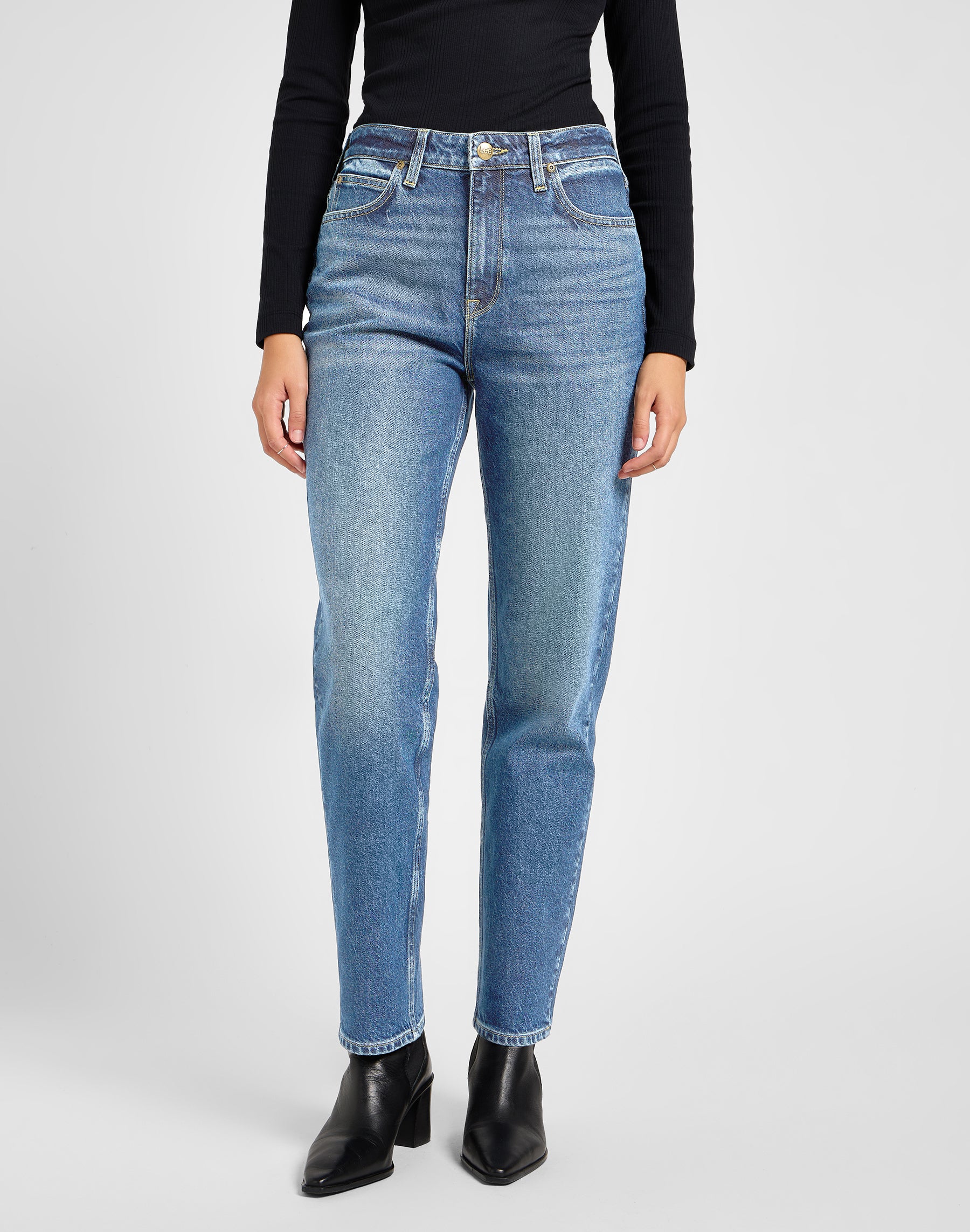 Lee  Carol striaght leg jeans - Classic Denim