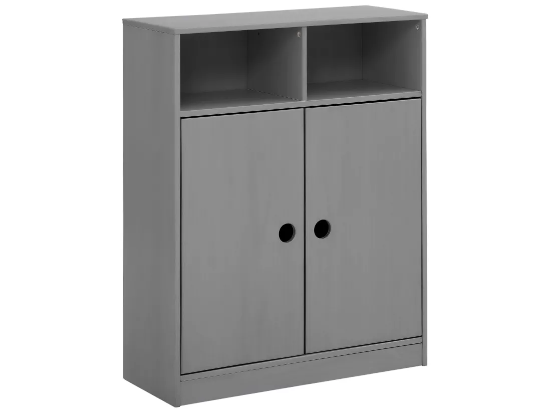 Armoire à 2 portes Gris