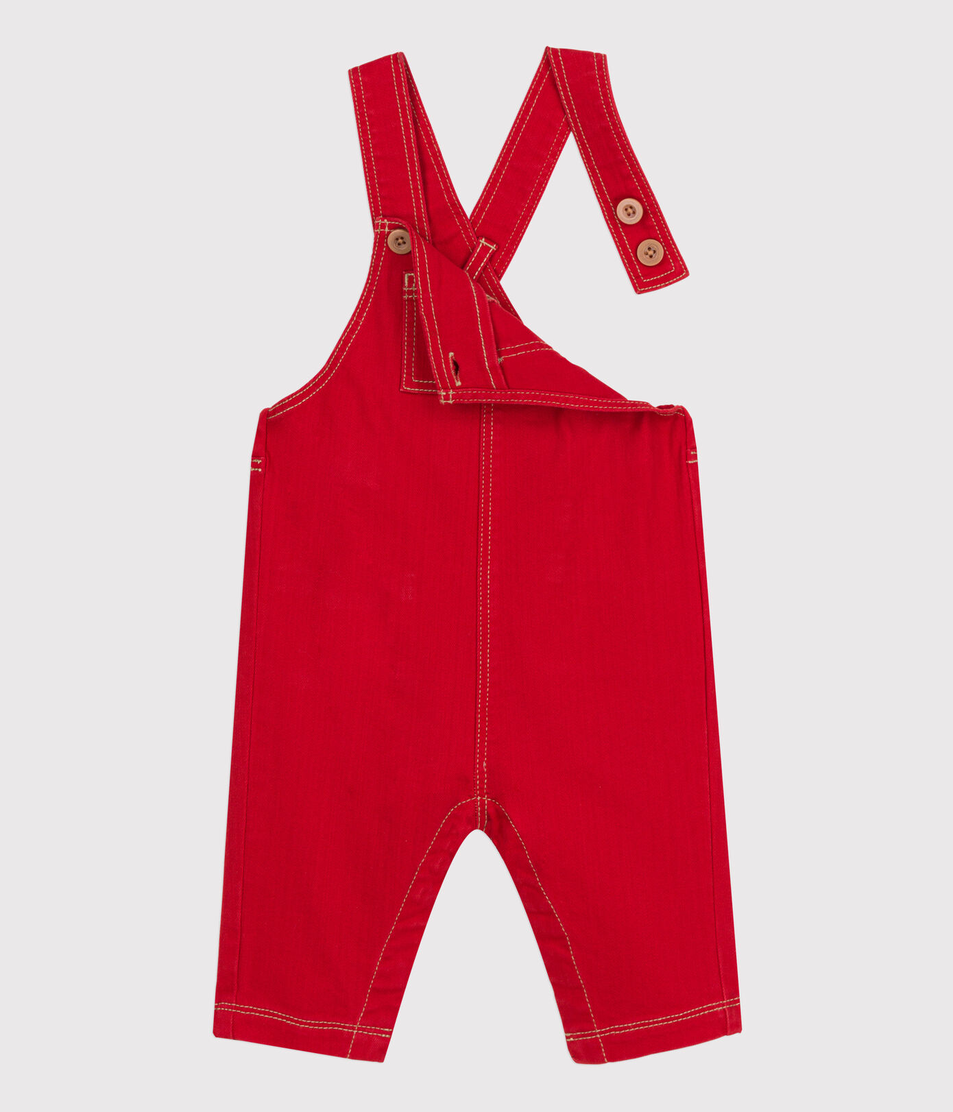 Salopette longue bébé en denim