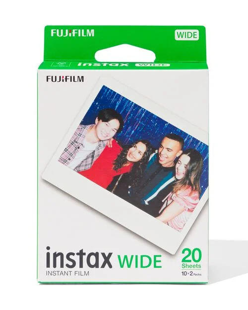 papier photo Fujifilm instax wide (2x10/paquet)