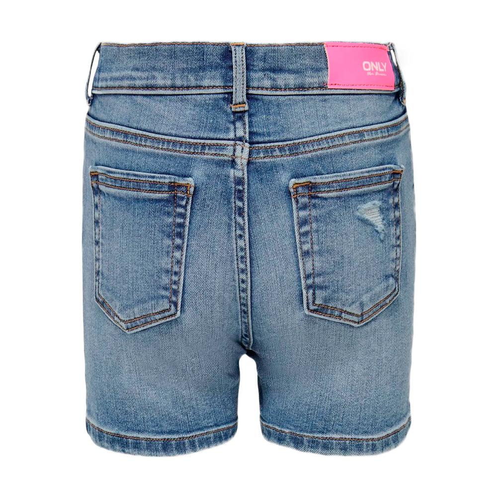 Short Skinny en Jean Bleu Fille Kids Only Special Bright