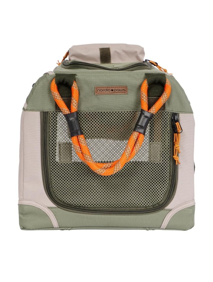 Nordic Paws - Luksus Transportbur, Army XS51x33.5x30.5cm