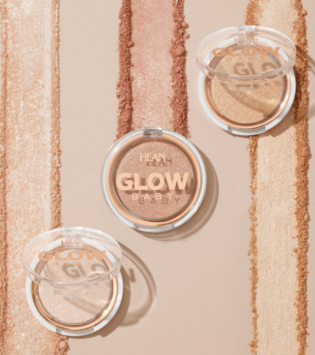 Hean - Iluminador em pó Glow Baby - 01: Luna