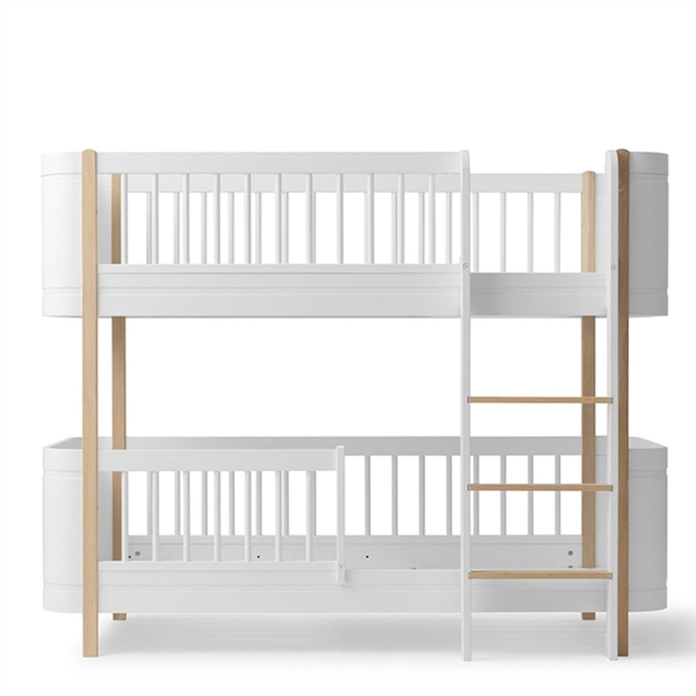 Køb Oliver Furniture Wood Mini+ Køjeseng Hvid/Eg