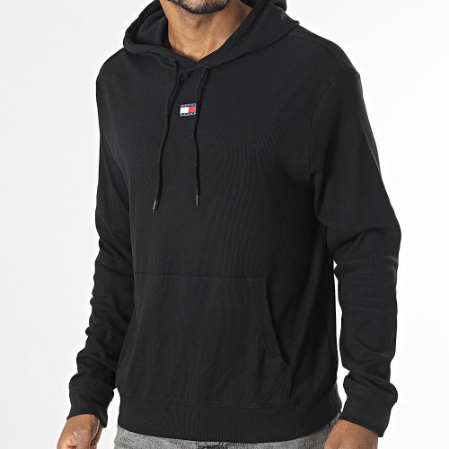 Sweat Capuche Rib 2964 Noir