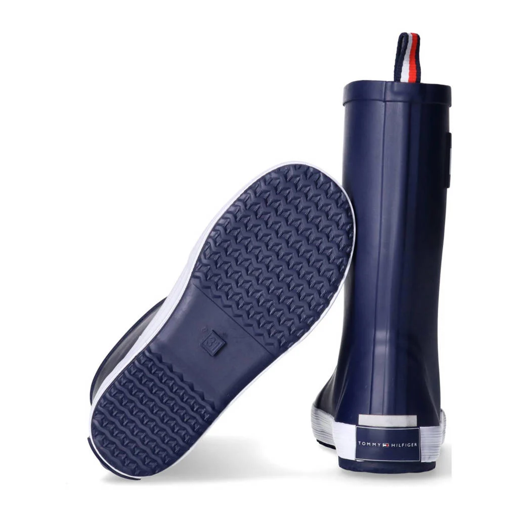 Tommy Hilfiger regenlaarzen donkerblauw
