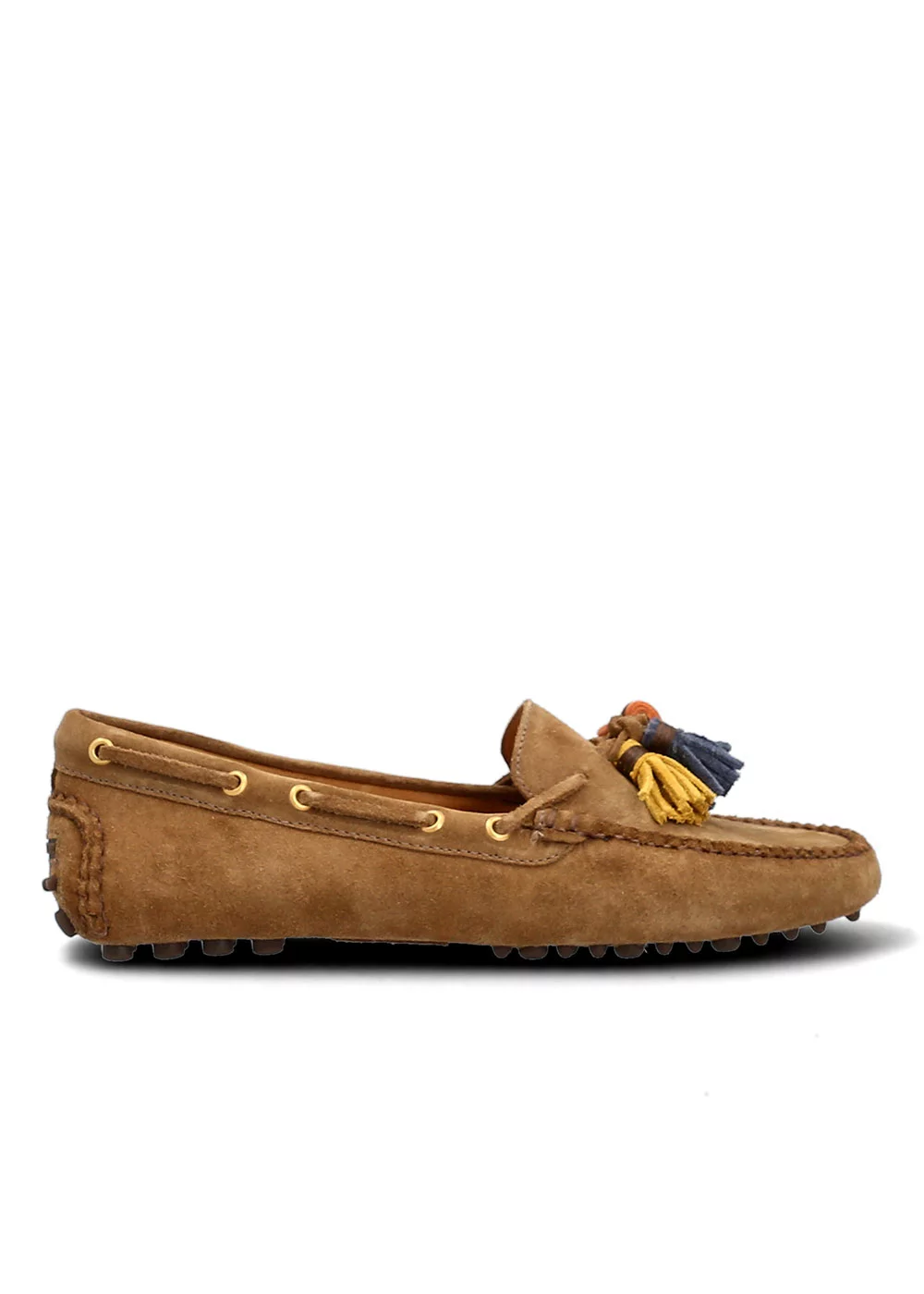 MOCASSIN TASSEL DRIVER CAPUCCINO