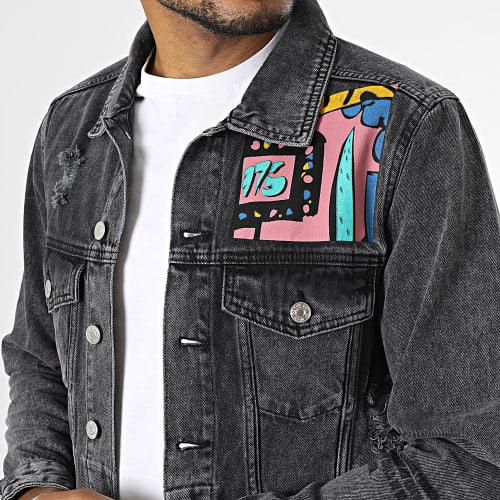 Veste Jean Noir