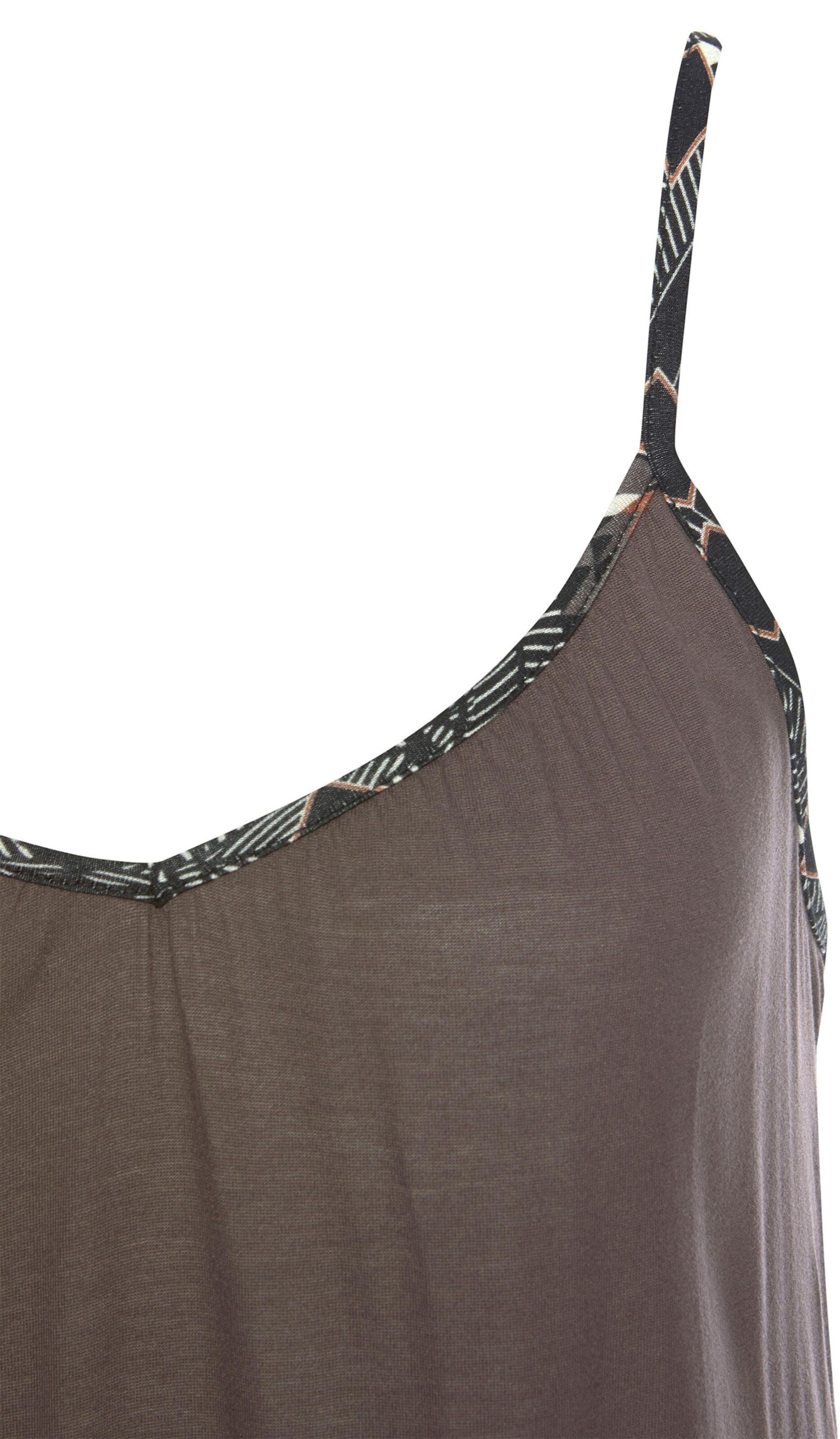 LASCANA Shorty in braun-gemustert