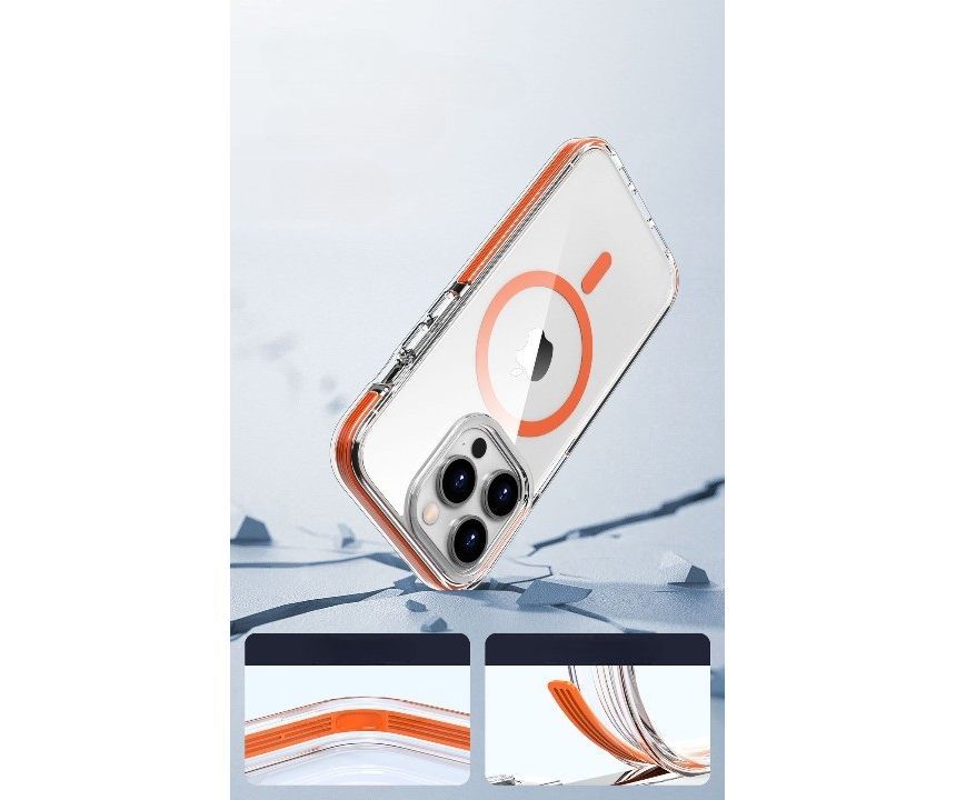 Rockit - MagSafe Transparant Telefoonhoesje - 14 / 14 Pro / 14 Pro Max / 15 / 15 Pro / 15 Plus / 15 Pro Max