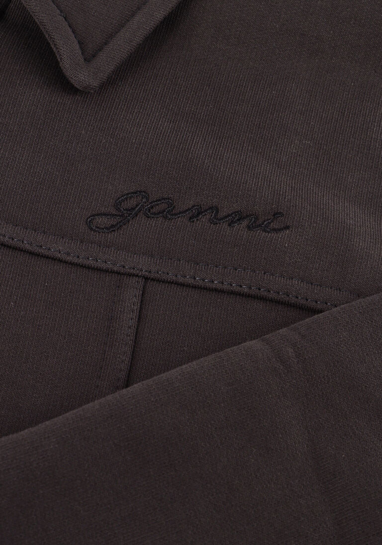 donkergrijze ganni jack t4358